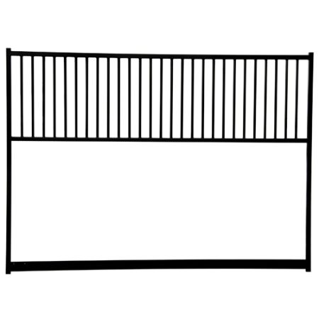 10ft Stall Divider with Upright Spindles