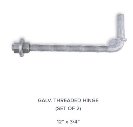 Heavy Duty Hinge Set
