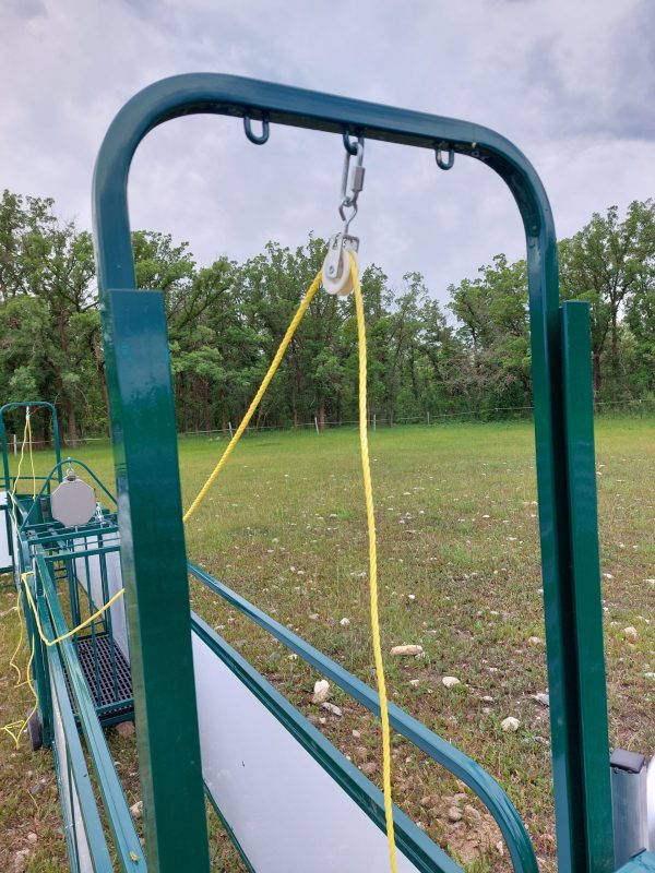 Guillotine Gate setup in farm