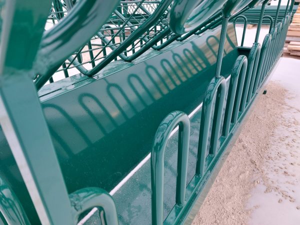 Round & Square Bale Feeder Green color