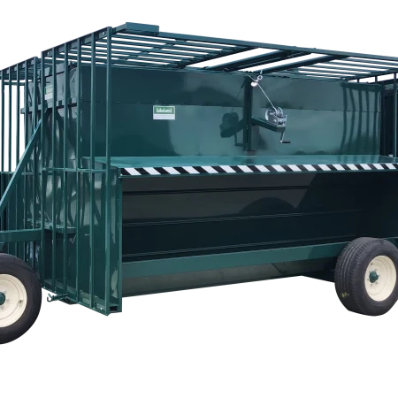 5 Ton CreepMaster Creep Feeder with Creep Pens (Portable) in Green Color
