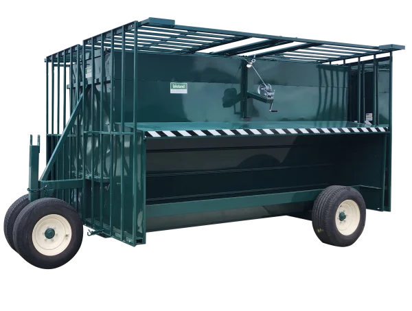 5 Ton CreepMaster Creep Feeder with Creep Pens (Portable) in Green Color