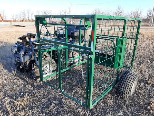 ATV Calf Catcher (Quads/4-wheelers) with automobile