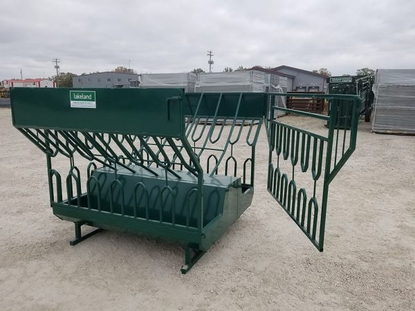 Round Bale Feeder- gate view
