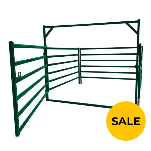 12ft Powder Coated Bowgate (Gate in Frame)