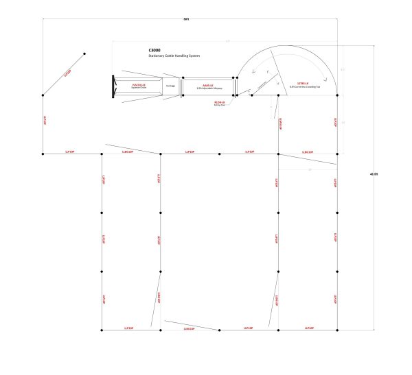 C3000 – Cattle Handling System Design- Lakeland