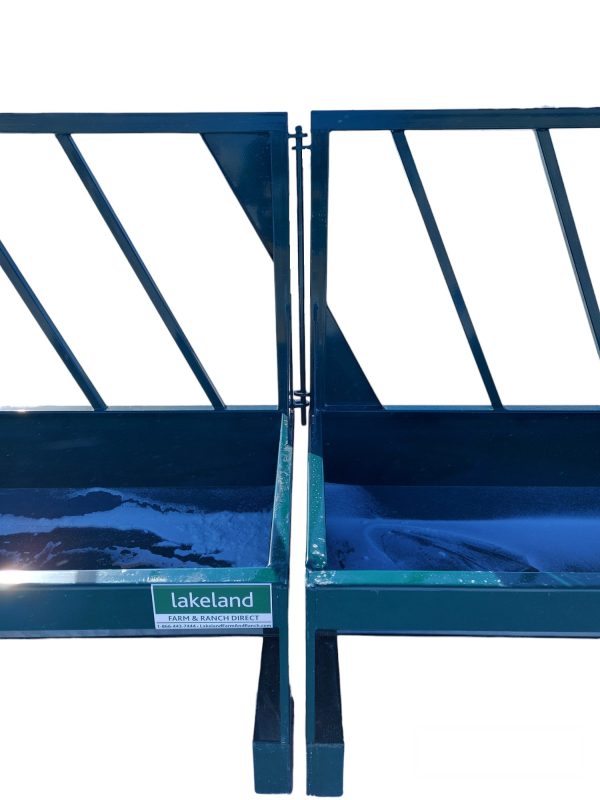 Fence Line Bunk Feeder for Cattle - Joint connection