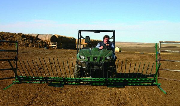 14 foot ATV- Push and Drive-Over Gates