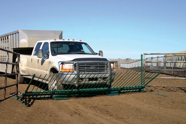14 foot Truck and Trailer- Push and Drive-Over Gates