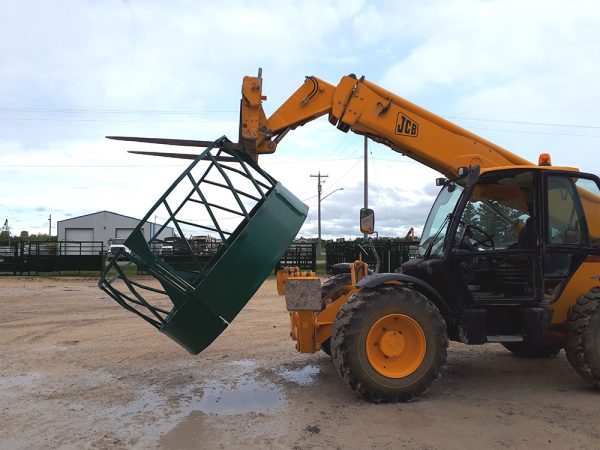 Heavy Duty Round Bale Feeder-Slant Bar Shipping