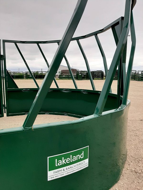 Heavy Duty Round Bale Feeder-Slant Bar- Lakeland