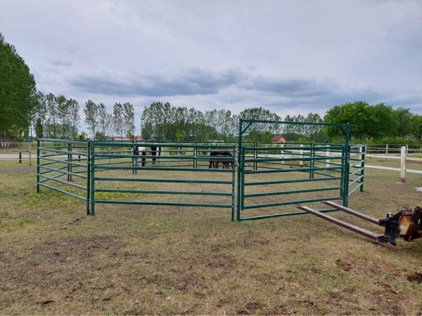Premium Horse Pen Corral - Powder Coated Green- Lakeland