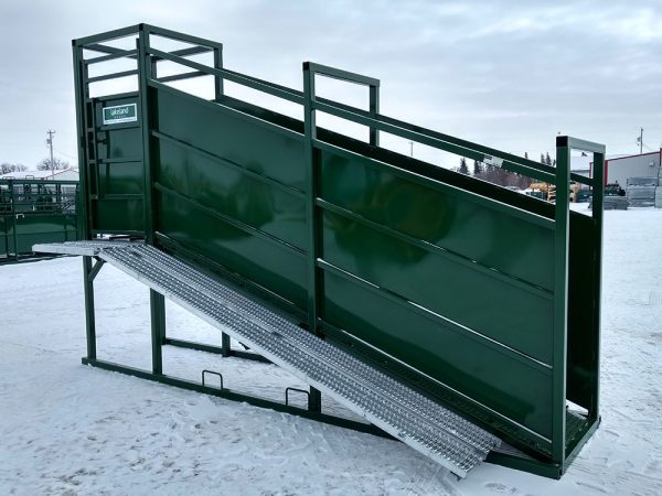Stationary Feedlot Loading Chute- LK
