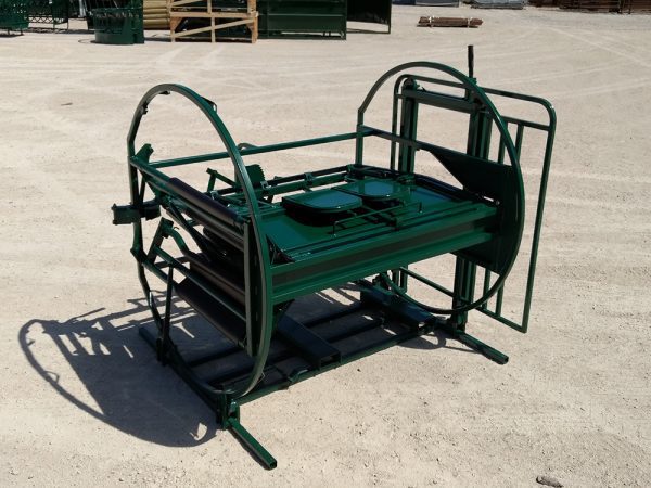 Calf Tip Table in Farm