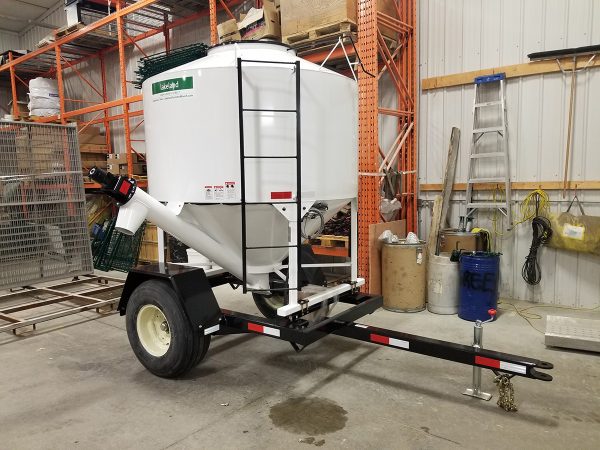 95 Bushel Easy Feeder in White Color in Factory