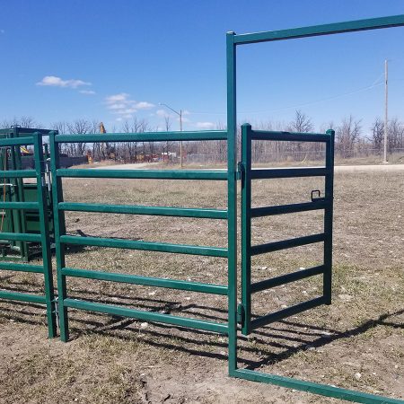 10ft Powder Coated Panel with Man Gate