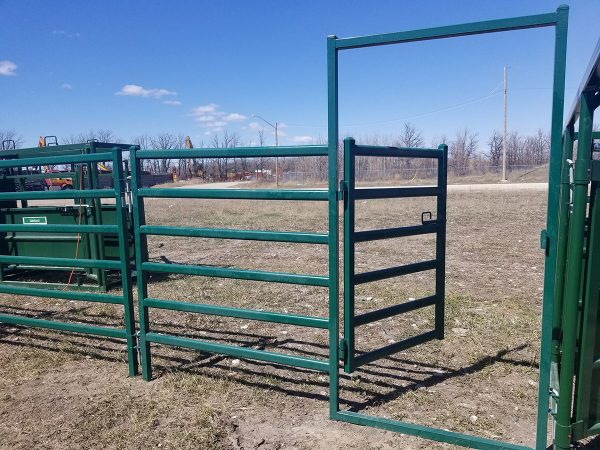 10ft Powder Coated Panel with Man Gate