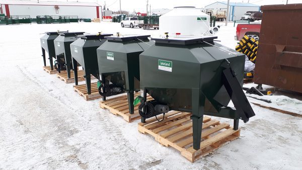 Multiple 15 Bushel UTV Easy Feeder in Factory