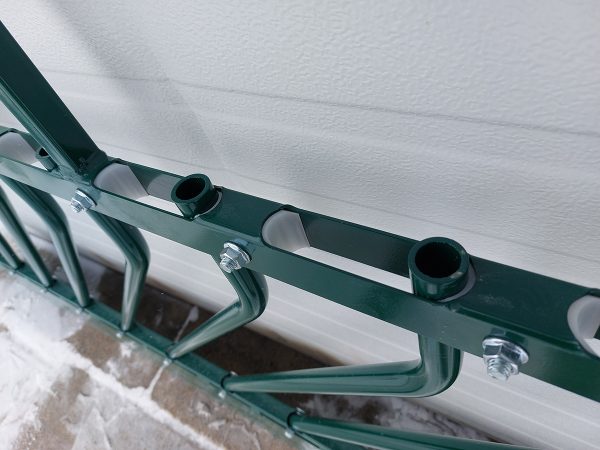 Moving Bar Feed Front Panel in green Color