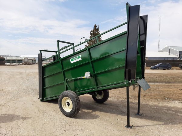 Portable Cattle Loading Chute with Adjustable Height Floor stand