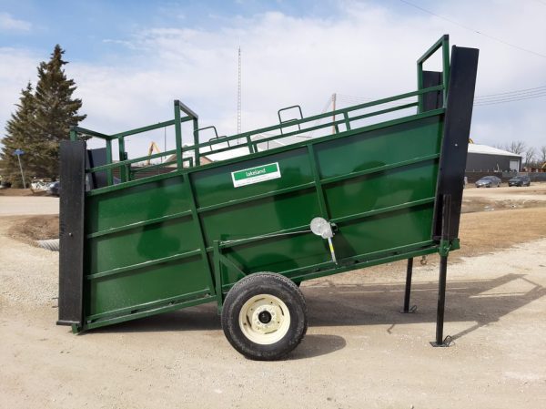 Portable Cattle Loading Chute with Adjustable Height Floor- LK