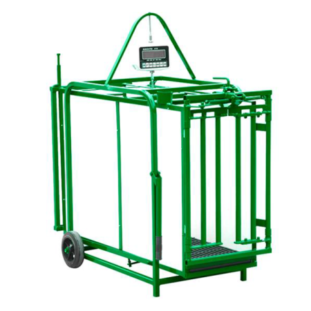 Sheep & Goat Weigh Scale with DIGITAL Scalehead and Headgate