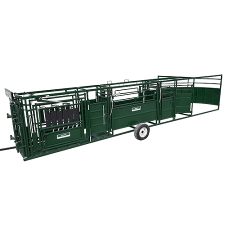 Portable Tub, Alley, and Easy Catch Squeeze Chute