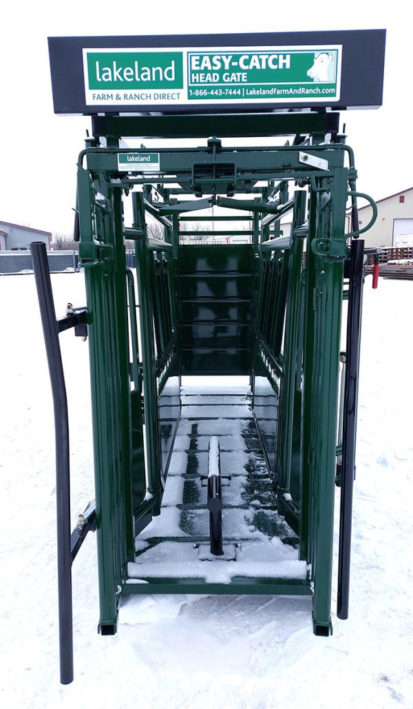 Portable Easy Catch Head Gate Open- LK