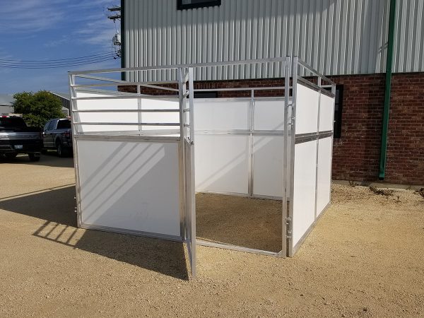 LK- Portable Box Horse Stalls agte view