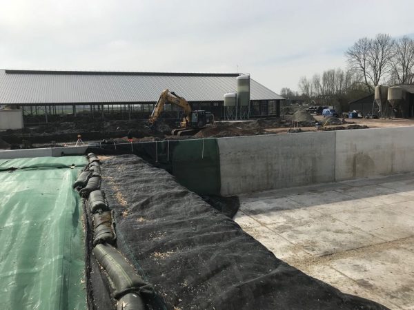 Silage Safe Covering System construction