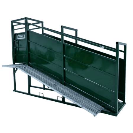 Stationary Feedlot Loading Chute