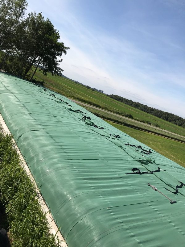 Lakeland- Silage Safe Covering System in field