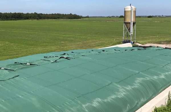 Silage Safe Covering System in field- Lakeland