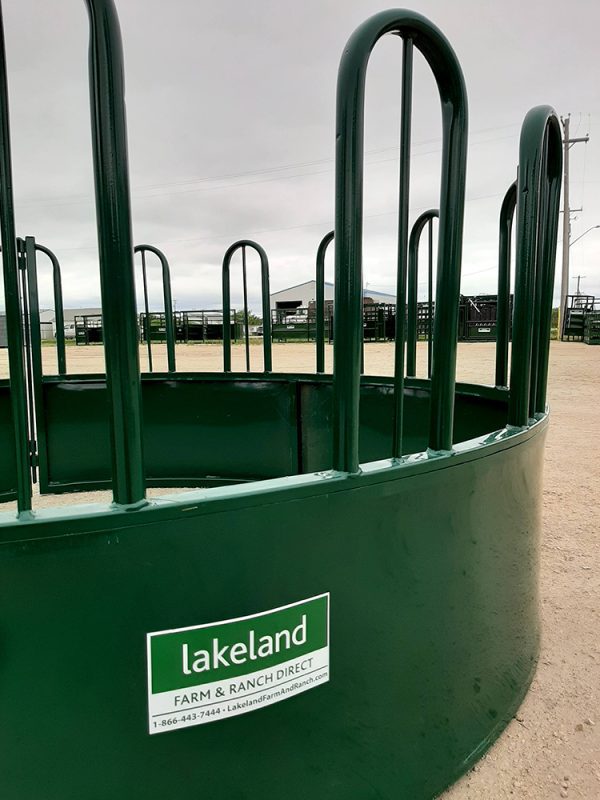 Heavy Duty Tombstone Round Bale Feeder- Lakeland