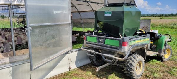 15 Bushel UTV Easy Feeder on Trailer in Farm- LK