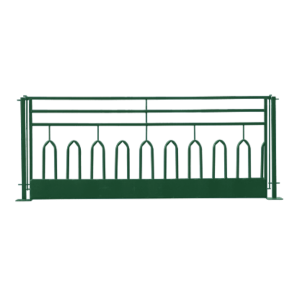 Tombstone Feed Front for Goats