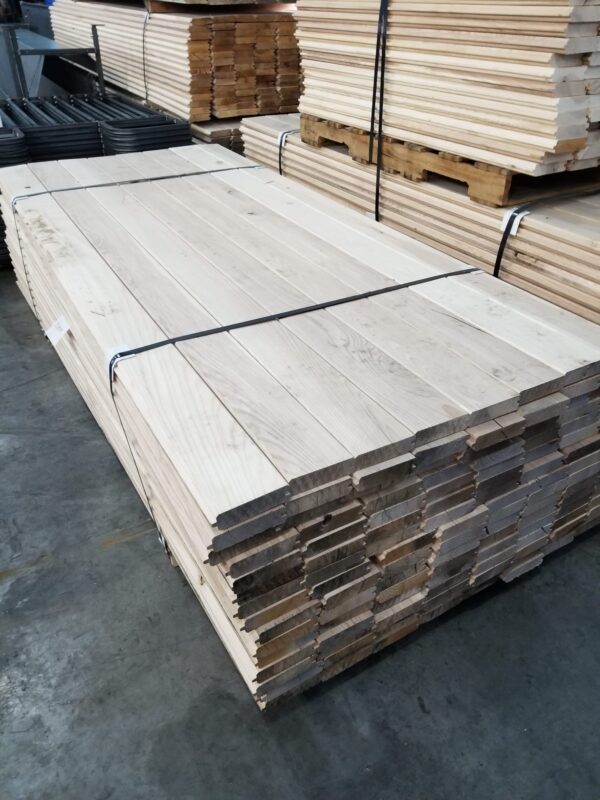 Tongue & Groove Ash Hardwood Boards