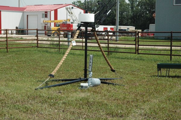 Cattle Rope Oiler in Farm