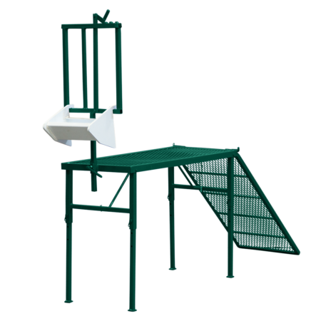 Single Animal Milking Show Stand